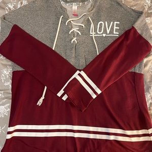 No Boundaries “Love” Sweater